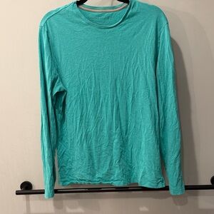 Banana Republic Turquoise Long Sleeve Top
